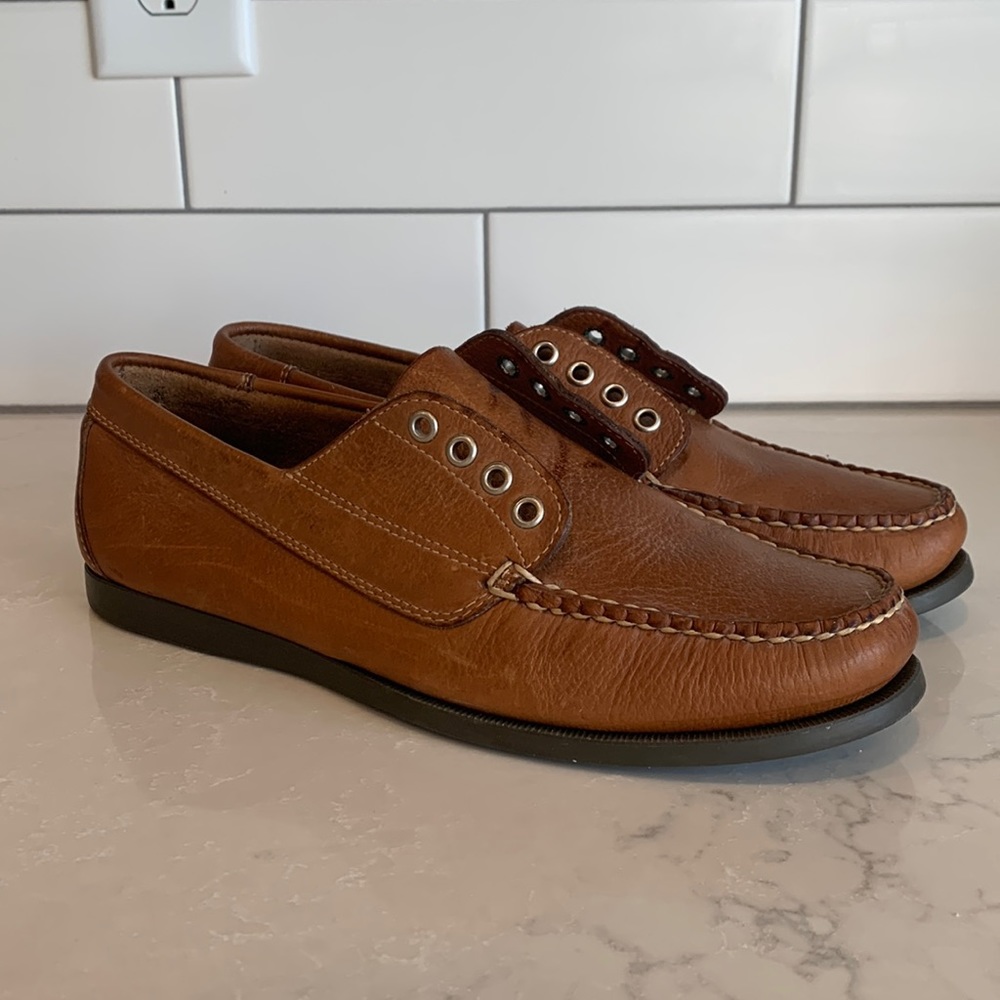 EUC Mens G.H. Bass (J. Crew) Boat Shoes
